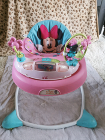 minnie mouse push along walker